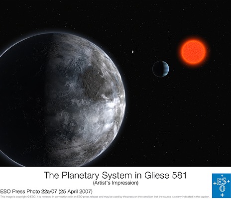 ϵ巿ʡGliese581cޡ[ESO]