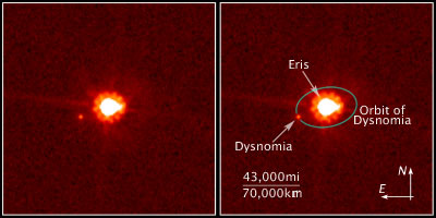 ۷ϳŷΥꥹȤαǥΥߥ[ NASA, ESA, and M. Brown (California Institute of Technology)]