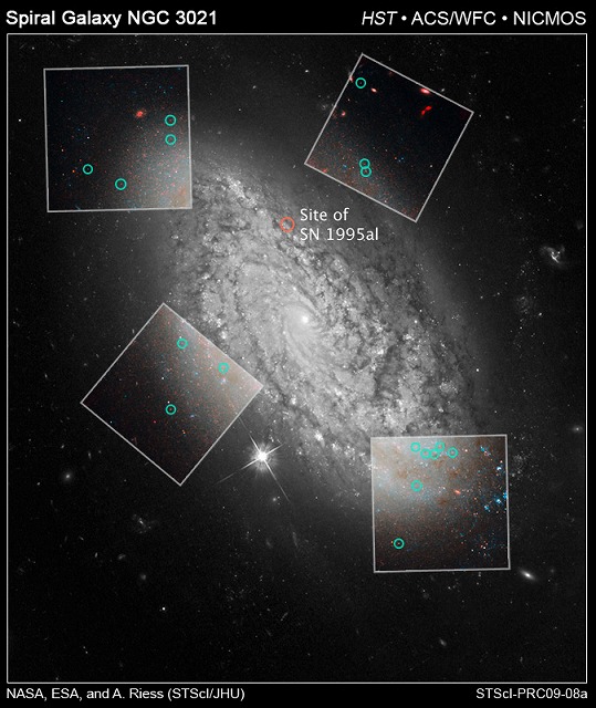 NGC3021ΥեɷѸ[NASA, ESA, and A. Riess (STScI/JHU)]