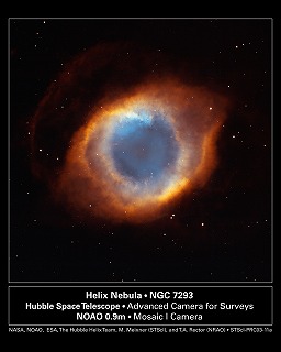 NASA, NOAO, ESA, the Hubble Helix Nebula Team, M.Meixner (STScI), & T.A.Recter (NRAO)