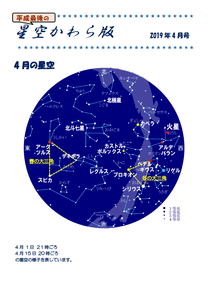 星空かわら版2019年4月号_1