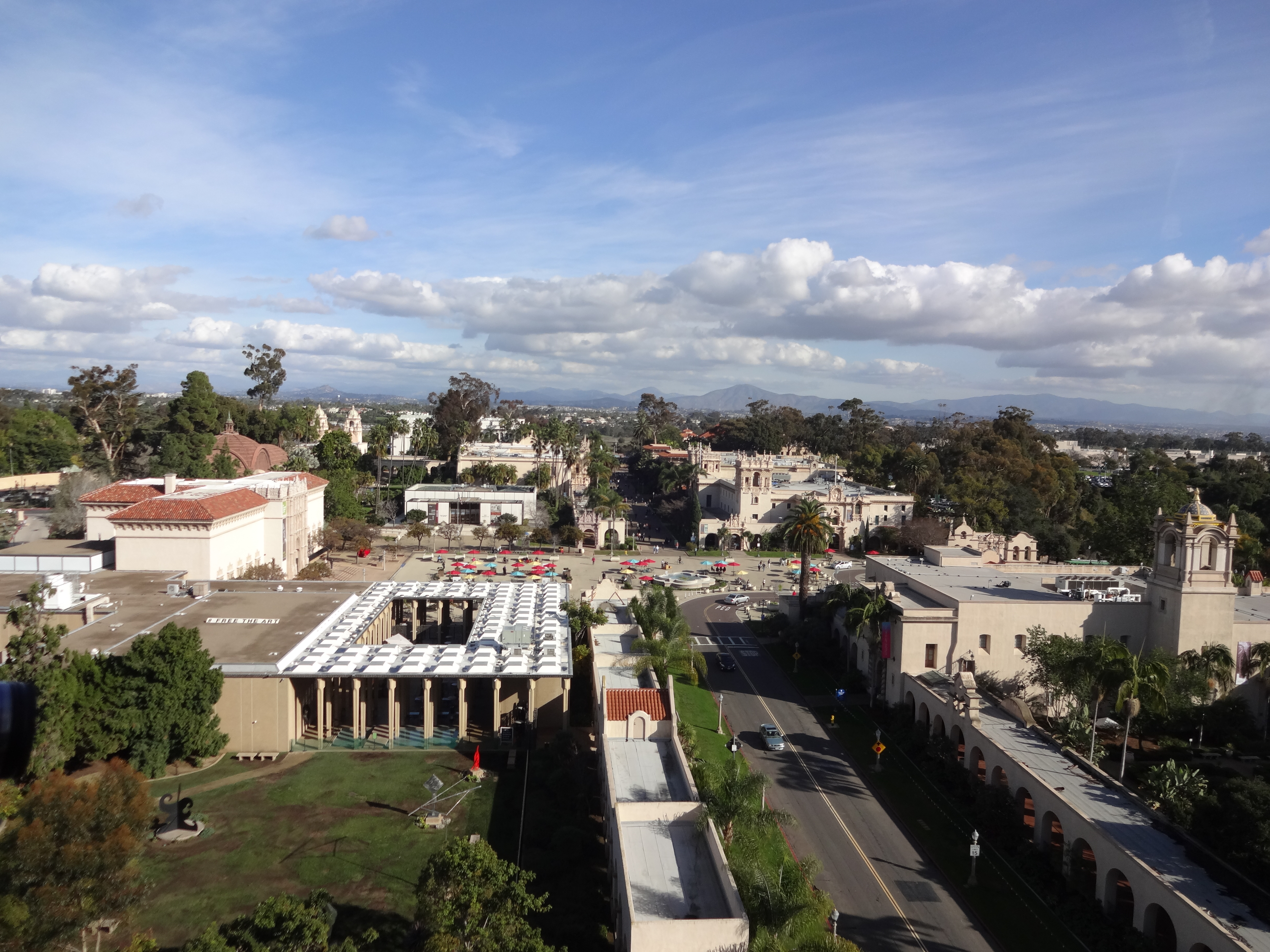 カリフォルニアタワーからの景色